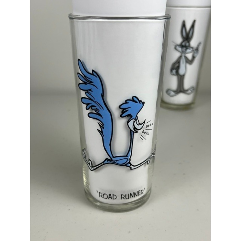 Vintage 1973-1976 Pepsi Looney Tunes Collector Series Glasses Set of 8 WB - Picture 10 of 16